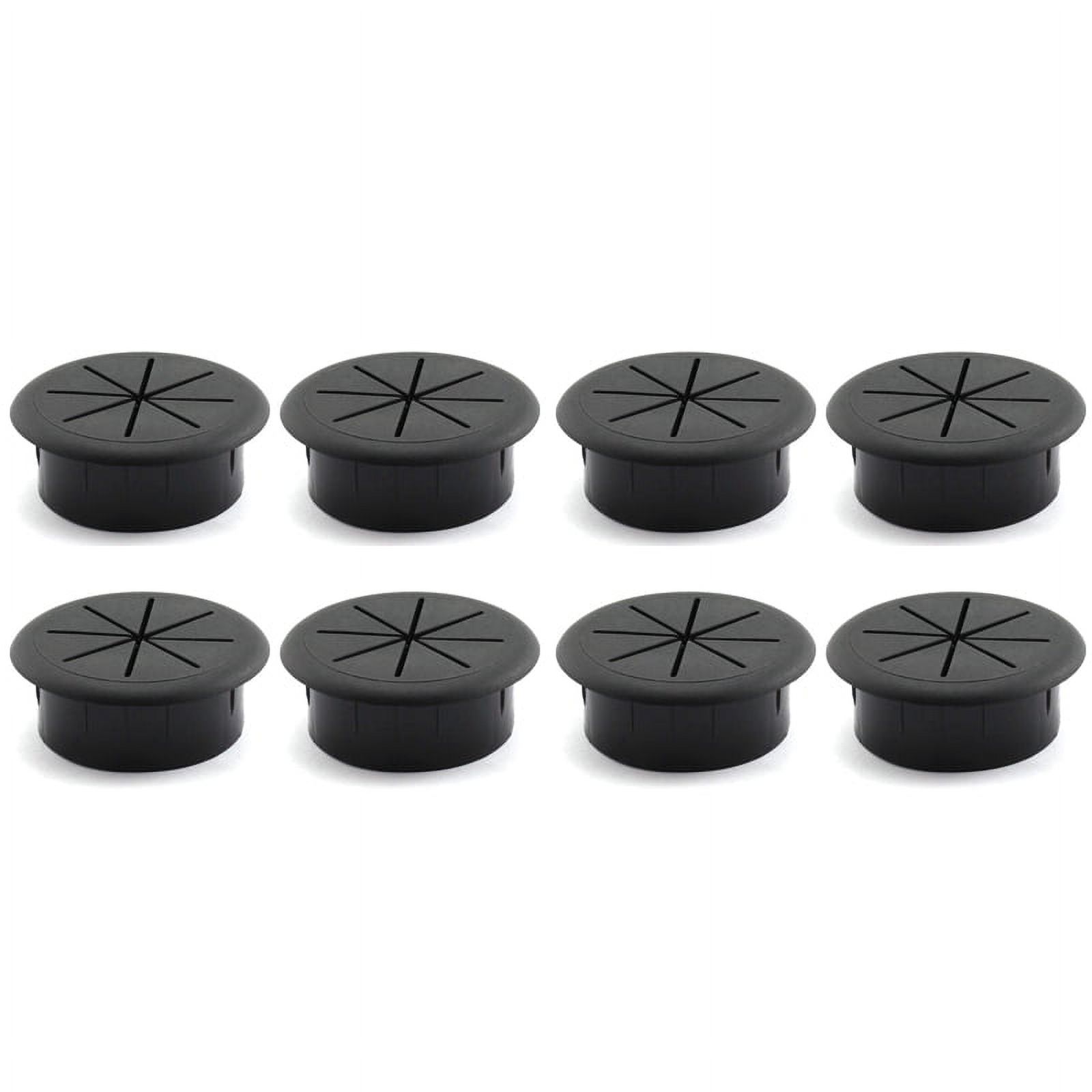 8X Desk Grommet Wire Hole Cover Suitable for Office PC Desk Cable Wire Cover