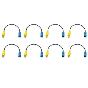 8X Fakra Reversing AV-in Camera Video Connection Cable Parking Adapter - Fakra to Video Cable Adapter