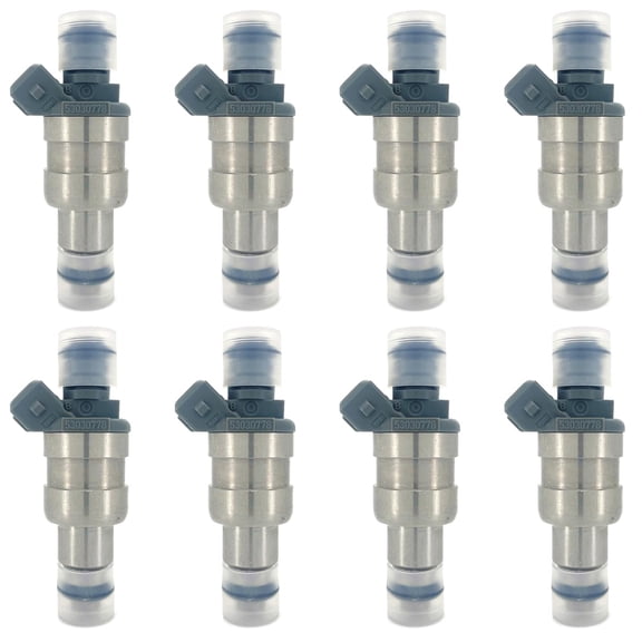8X Fuel Injectors Compatible with Dodge Ram 1500 2500 3500 Dakota Durango 1996-1999 / Compatible with Jeep Wrangler Grand Cherokee1997-2007