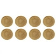thumbnail image 1 of 8X Handwoven Rattan Placemats,Round Wicker Table Mats, Natural Woven Placemats for Dinner Table,Heat Mats, 1 of 10