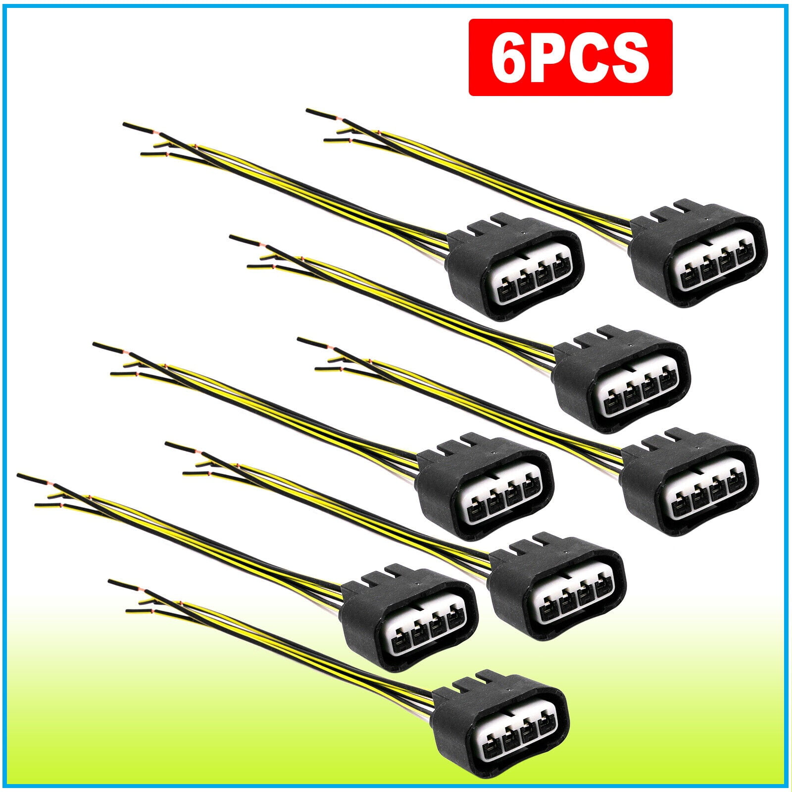 8X Ignition Coil Connector Plug Harness For Lexus ES300 ES330 ES350