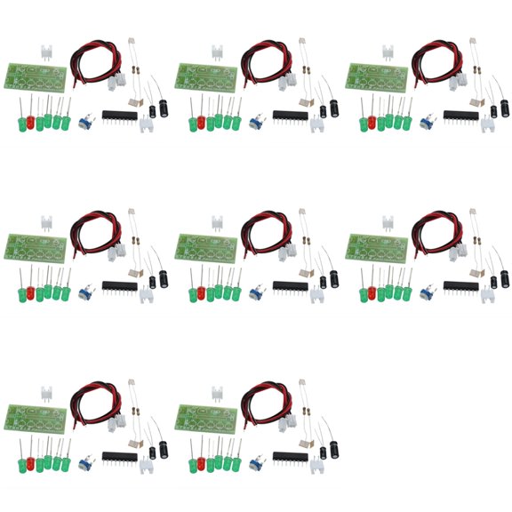 8X KA2284 Audio Level Meter Level Indicating Suit LED Indicator DIY Kit for