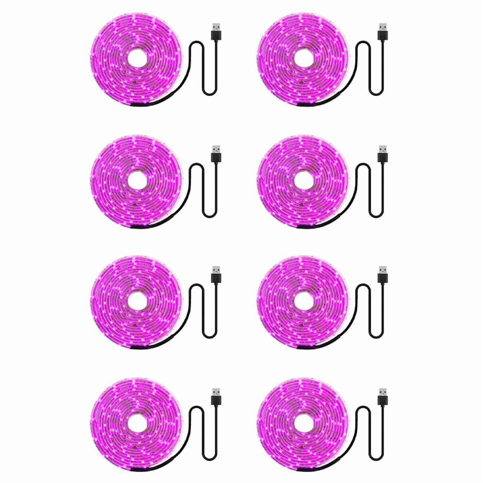 8X LED Grow Light Full Spectrum 5V USB Grow Light Strip 2835 LED Phyto ...