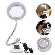 8X LED Magnifying Glass Lamp Desk Table Light Loupe Magnifier Tattoo Nail Art