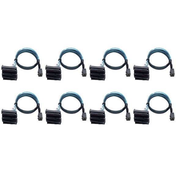 8X Mini SAS SFF-8643 to 4X29Pin SFF-8482 Hard Disk Server Cable 3.33TF/1M