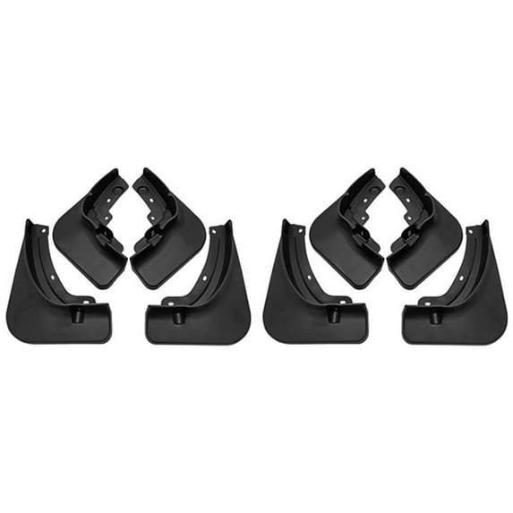 8X Mudflaps for Jolion 2021 2022 Mudguard Mud Flap Guard Splash Mudguards Car Accessories,8 x Mudguard Fender 2 Set x installation accessories,Black