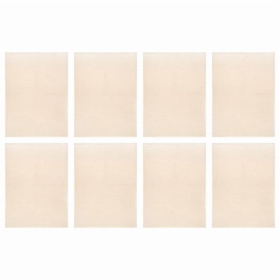8X Punch Needle Cloth Fabric, Needlework Embroidery Fabric for Punch Needle and Rug-Punch, 26.4 X 19.6 Inch