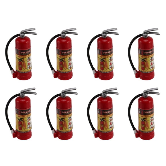 8X RC Decoration Metal Mini for 1/10 RC Crawler Axial SCX10 90046 TRX4 D90,Red