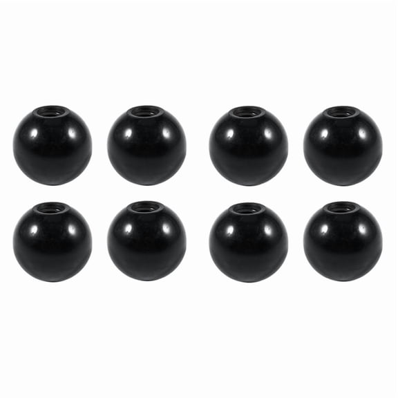 8X Replacement Black Bakelite 35 mm Diameter Ball Lever Knob