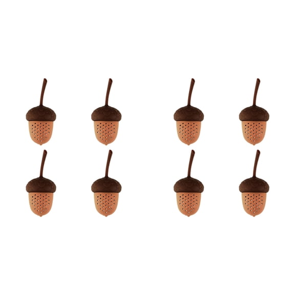 8X Tea Bag Strainer Gadgets Kitchen Accessories Silicone Tea Infuser Tea Tools Spice Diffuser