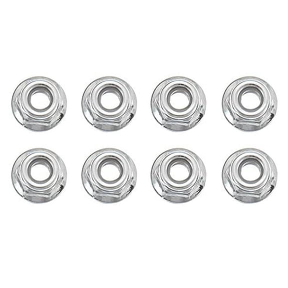 8X for 9125 RC Car Metal Tires Wheels Locknut Nut Accessories 25-WJ02 Spare Parts