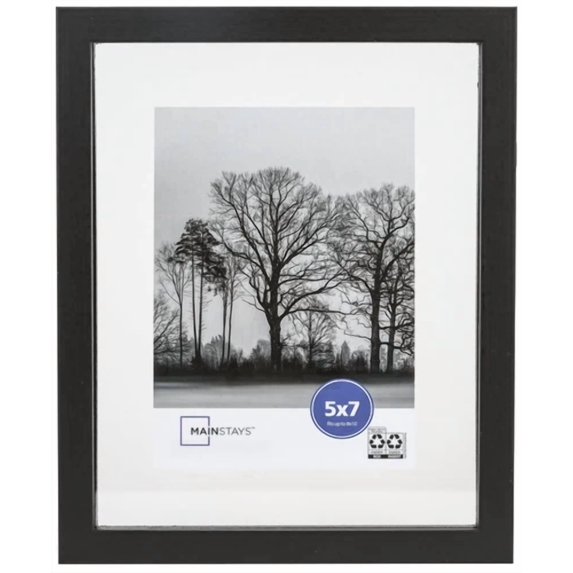 8X10 Float To 5X7 Black Linear Float Picture Frame - Walmart.com