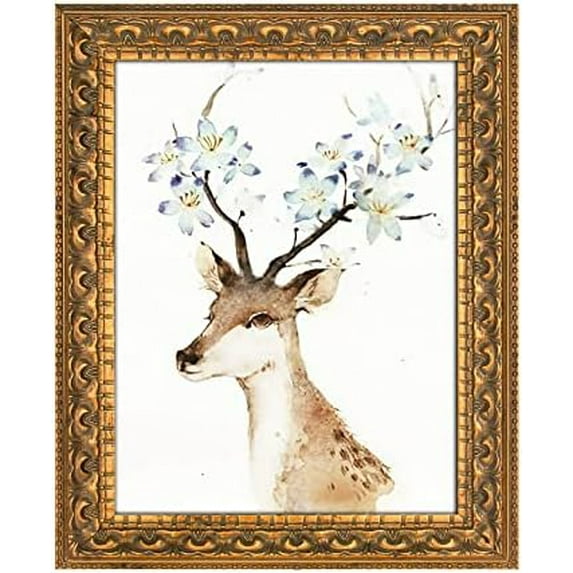 , 8X10 Ornate Finish Photo Frame, Bronze Color, Real Glass - Walmart.com