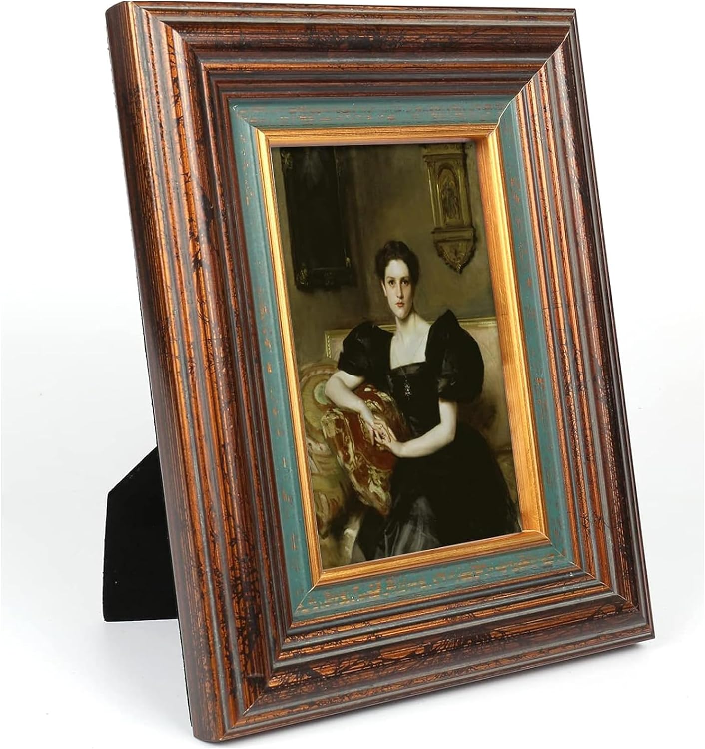 8X10 Photo Frame Vintage Solid Wood Picture Frames 8 X 10 With Real ...