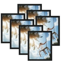 8X10 Picture Frame Set of 7, Black Photo Frame for Wall or Tabletop Display, Mother Day Gifts