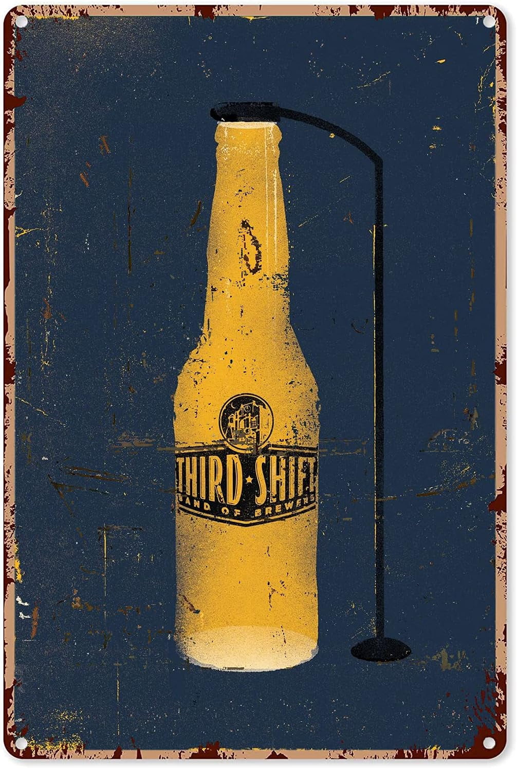 8X12 Inch Man Cave Art Wall Decor Bber Metal Sign Decor Tin Aluminum