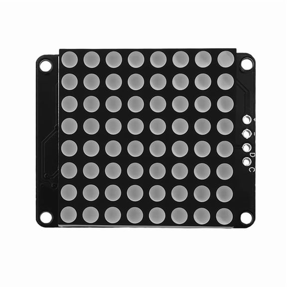 8X8 LED Matrix Module HT16K33 Interface LED Dot Matrix Module Support Expansion Connection LED Electronic Screen B