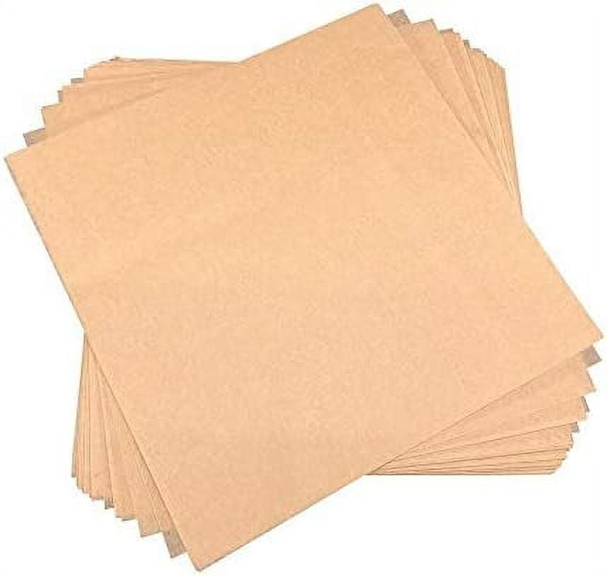 8X8 Natural Parchment Paper Squares 200 Pieces