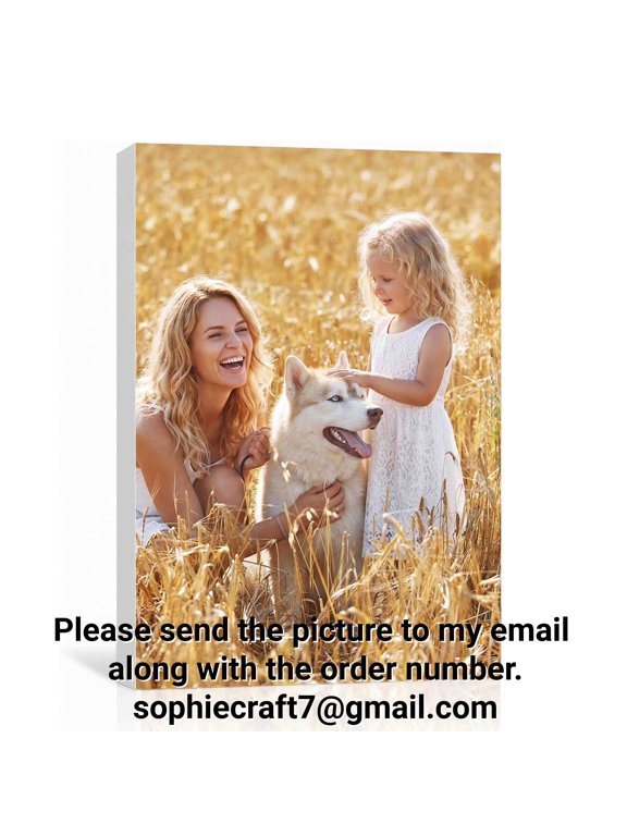 8x8 Size, Custom Stretched Canvas Print – Personalized Canvas Wall Art