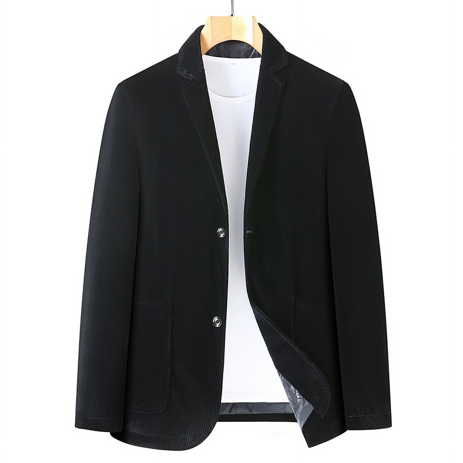8XL 7XL 6XL New Classic Solid Color Corduroy Blazer Suit Men Business ...