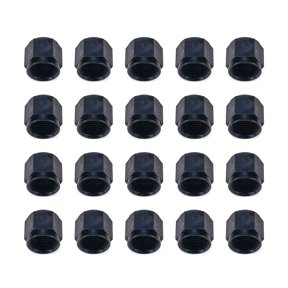 8an Str Crimp Fitting w/Collar & PIN 20PC