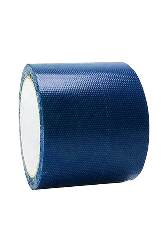 8cm*5m Heavy Duty Tarpaulin Tape, Waterproof Tear Resistant Adhesive Tape for Truck Awning Tent Sunshade Cloth, Blue Green Options