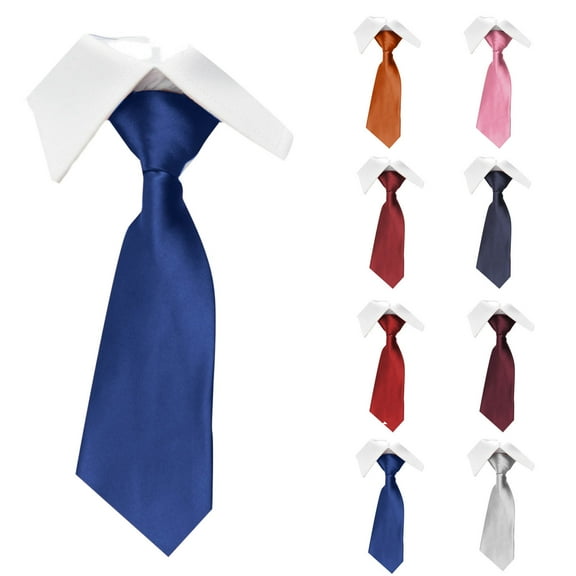 8cm Collection of Handmade Satin Neckties for Men Fashion Business Dress Shirt Solid Polyester Hand Tie Family Gifts Navy