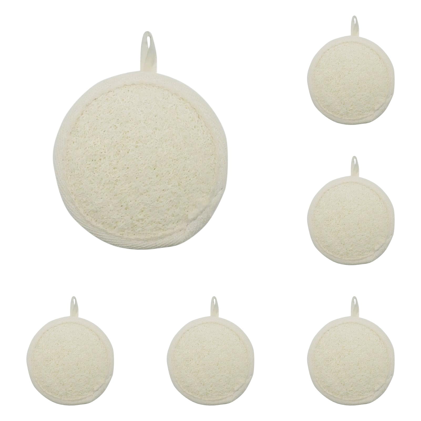 8cm Loofah Cleansing Towel Natural Loofah Pulp Exfoliating Loofah