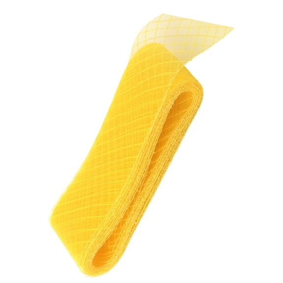 8cm Wide Mesh Binding Ribbon Elastic Ribbon Sinamay Hat Binding Tape Trim for Bowknot Headband Making Project Materials