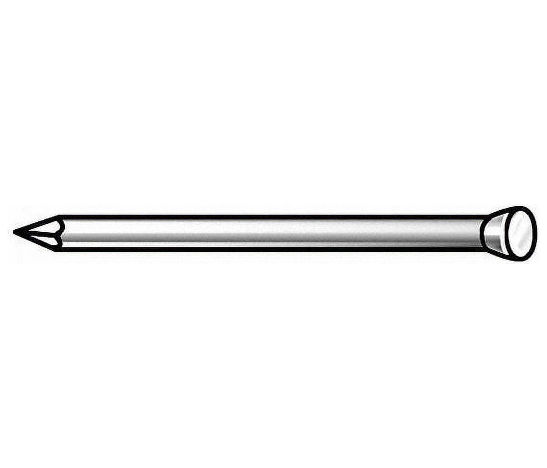 8d Finishing Nail steel Bright Finish 21/2" Length 1lb 189PK