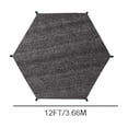 thumbnail image 1 of 8ft-16ft Trampoline Sun Shade Cover Protection-Tear Fabric Outdoor Trampoline Accessory for Backyard & Playground, 1 of 2