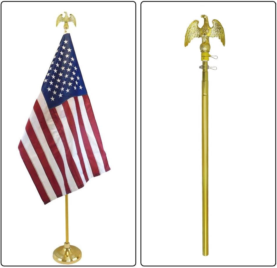 8ft Aluminum Flag Pole (Eagle Top)