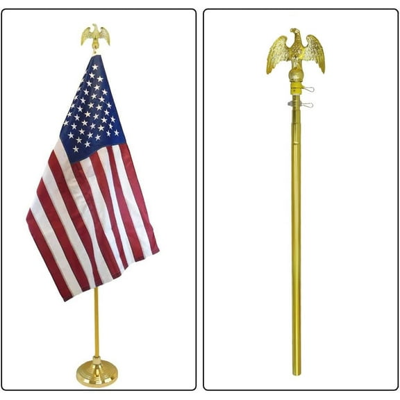8ft Aluminum Flag Pole (Eagle Top)