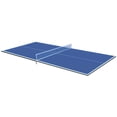 thumbnail image 1 of 8ft Blue Mid-Size Ping Pong Conversion Top Foldable & Portable Table Tennis Table Top for Indoor Games, 1 of 10