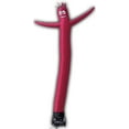 thumbnail image 1 of 8ft Inflatable Tube Man Guy Solid Burgundy Color - Complete Set with Blower, 1 of 1