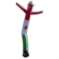 thumbnail image 1 of 8ft Inflatable Tube Man Mexican Flag - Complete Set with Blower, 1 of 1