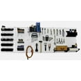 thumbnail image 1 of 8ft Metal Pegboard Master Workbench Kit - White Toolboard & Black Accessories, 1 of 7
