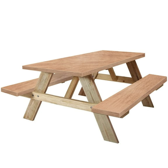 8ft Picnic Table and Bench Cover, Camping Essentials RV Gear, 96 in Waterproof Windproof Outdoor Tablecloth
