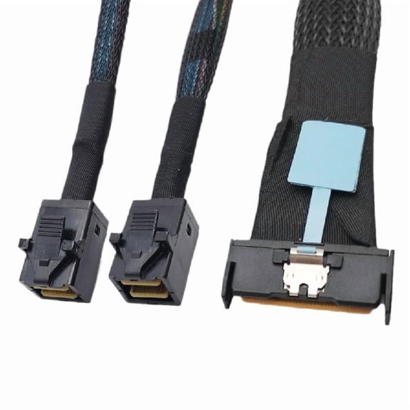 8i 74PSlimline to 2SFF-8643 PCIE5.0 Connection for Data Centers
