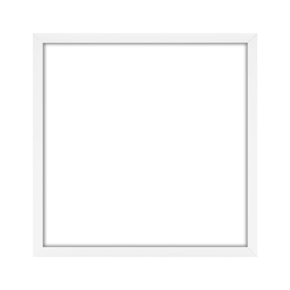 8in Square Wood Picture Frame for DIY Photo Wall Collage Display, 0.75in Thick Wooden Wall or Tabletop Frame for Home Decor Gallery