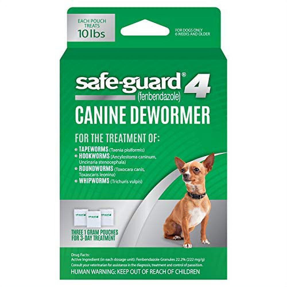 8in1 Safe-guard Canine Dewormer For Small Dogs, 3 Day Treatment 