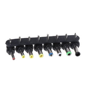 8in1 Universal DC Power Charger Supply Adapter Jack Plug Connector for Laptop PC