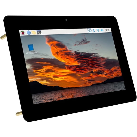 8inch Capacitive Touch Display DSI LCD IPS Wide Angle 800480 Screen Compatible with 5/4B/3B+/3A+/3B/2B/B+/A+/CM3/3+/4
