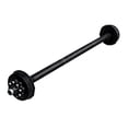 thumbnail image 1 of 8k TK Hybrid Trailer Axle - 8000 lb Electric Brake 8 lug 9/16" Studs (12" x 2" Brake - 3.5" Tube), 89/74 Hubface/Spring Center - (6'4) Frame Width / 8x6.5 Bolt Pattern, 1 of 8
