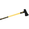 thumbnail interactive-video image 1 of Performance Tool M7111 8-Pound Splitting Maul with Fiberglass Handle, Black/Yellow, 1 of 6