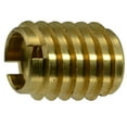 thumbnail image 1 of 8mm-1.25 x 15.9mm Brass Coarse Thread Hard Wood Inserts (2 pcs.), 1 of 1