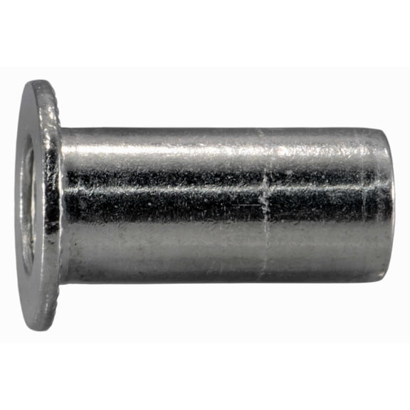 8mm-1.25 x 7mm Aluminum Coarse Thread Blind Nut Inserts (3 pcs.)