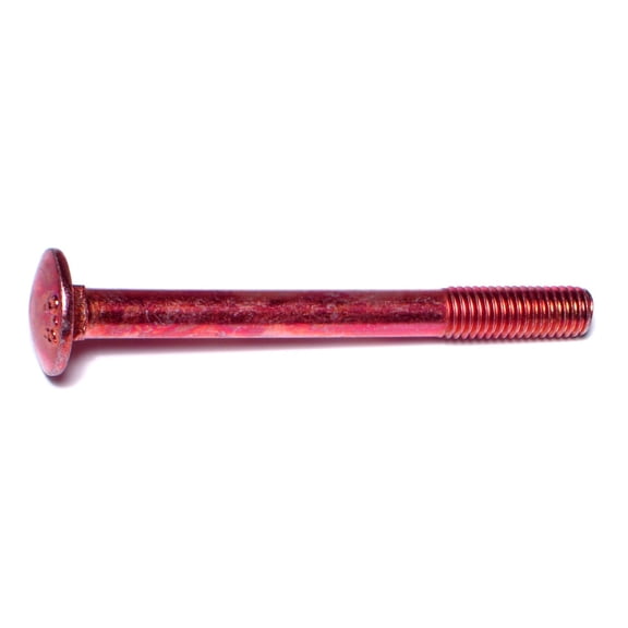 8mm-1.25 x 80mm Zinc Class 8.8 Carriage Bolts (71 pcs.)