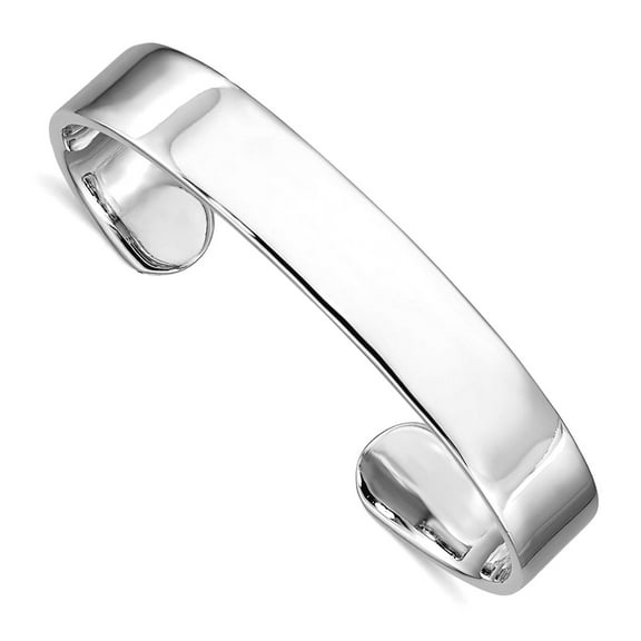 8mm 925 Sterling Silver Just Like Mommy Polished Cuff Stackable Bangle Bracelet Cuff Bracelet