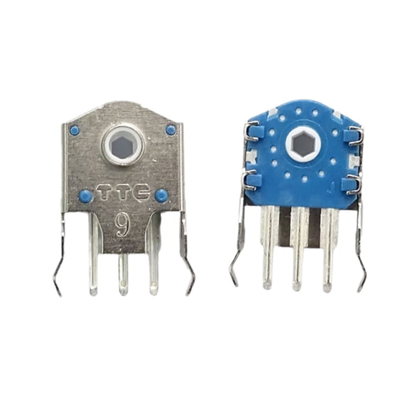 8mm 9mm 10mm 11mm Rotary Scroll Silver Wheel Encoders for PC Precise Control